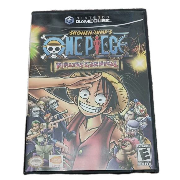Shonen Jump's One Piece: Pirates' Carnival GameCube 2006 CIB Complete TESTED